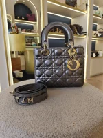 Dior, Lady, Small, Metallic, Very Very  Good - Image 4