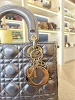 Dior, Lady, Small, Metallic, Very Very  Good - Image 8