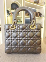 Dior, Lady, Small, Metallic, Very Very  Good - Image 12