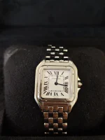Cartier, Panthere, MM, Silver, Like New - Image 11