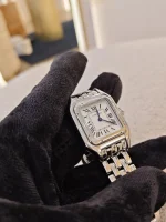 Cartier, Panthere, MM, Silver, Like New - Image 25
