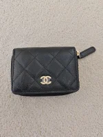 Chanel, Zippy Card Holder, , Black, New - Image 4