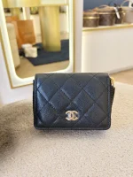 Chanel, Zippy Card Holder, , Black, New - Image 5