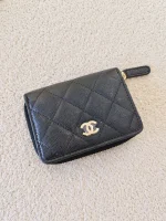 Chanel, Zippy Card Holder, , Black, New - Image 6