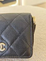 Chanel, Zippy Card Holder, , Black, New - Image 9