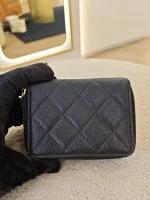 Chanel, Zippy Card Holder, , Black, New - Image 11