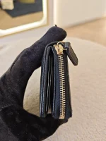 Chanel, Zippy Card Holder, , Black, New - Image 16