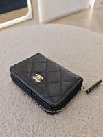 Chanel, Zippy Card Holder, , Black, New - Image 19