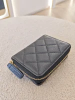Chanel, Zippy Card Holder, , Black, New - Image 22