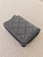 Chanel, Zippy Card Holder, , Black, New - Image 23