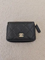 Chanel, Zippy Card Holder, , Black, New - Image 25