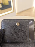 Chanel, Zippy Card Holder, , Black, New - Image 28