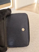 Chanel, Zippy Card Holder, , Black, New - Image 30