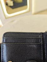 Chanel, Zippy Card Holder, , Black, New - Image 34