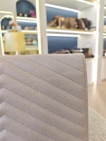 YSL, Envelope Clutch Bag, , Beige, Very Very  Good - Image 13