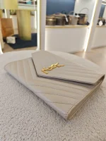 YSL, Envelope Clutch Bag, , Beige, Very Very  Good - Image 24
