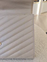 YSL, Envelope Clutch Bag, , Beige, Very Very  Good - Image 30