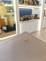 YSL, Envelope Clutch Bag, , Beige, Very Very  Good - Image 35
