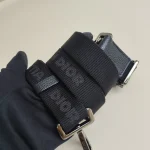 Dior, Zipped Pouch with Strap, , Black, Like New - Image 28
