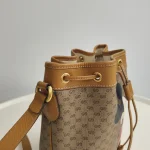 Gucci, x Disney Mickey Bucket Bag, Small, Brown, Very Very  Good - Image 7