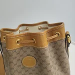 Gucci, x Disney Mickey Bucket Bag, Small, Brown, Very Very  Good - Image 12