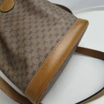 Gucci, x Disney Mickey Bucket Bag, Small, Brown, Very Very  Good - Image 15