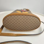 Gucci, x Disney Mickey Bucket Bag, Small, Brown, Very Very  Good - Image 21