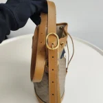 Gucci, x Disney Mickey Bucket Bag, Small, Brown, Very Very  Good - Image 43