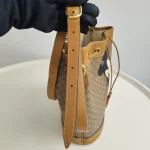 Gucci, x Disney Mickey Bucket Bag, Small, Brown, Very Very  Good - Image 44