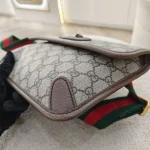 Gucci, GG Supreme Belt Bag, , Beige, Like New - Image 4