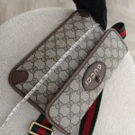 Gucci, GG Supreme Belt Bag, , Beige, Like New - Image 16