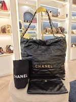 Chanel, Chanel 22, Small, Black, Like New - Image 3