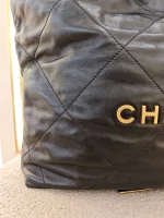 Chanel, Chanel 22, Small, Black, Like New - Image 10