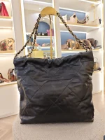 Chanel, Chanel 22, Small, Black, Like New - Image 17