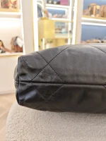 Chanel, Chanel 22, Small, Black, Like New - Image 25