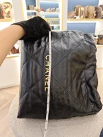 Chanel, Chanel 22, Small, Black, Like New - Image 42