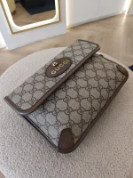 Gucci, GG Supreme Belt Bag, , Beige, Very Very  Good - Image 14