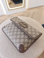 Gucci, GG Supreme Belt Bag, , Beige, Very Very  Good - Image 16