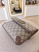 Gucci, GG Supreme Belt Bag, , Beige, Very Very  Good - Image 17