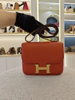 Hermes, Constance, 18, Orange, Very Very  Good - Image 3