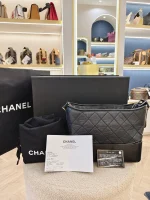 Chanel, Gabrielle, New Medium, Black, Very Very  Good - Image 2