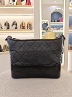 Chanel, Gabrielle, New Medium, Black, Very Very  Good - Image 7
