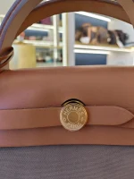 Hermes, Herbag Zip 31, 31", Etoupe, Like New - Image 8