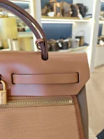 Hermes, Herbag Zip 31, 31", Etoupe, Like New - Image 15