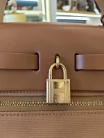Hermes, Herbag Zip 31, 31", Etoupe, Like New - Image 19