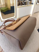 Hermes, Herbag Zip 31, 31", Etoupe, Like New - Image 28