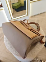 Hermes, Herbag Zip 31, 31", Etoupe, Like New - Image 29