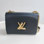 Louis Vuitton, Twist, MM, Black, Very Very  Good - Image 5