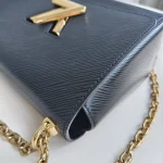 Louis Vuitton, Twist, MM, Black, Very Very  Good - Image 8