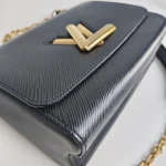 Louis Vuitton, Twist, MM, Black, Very Very  Good - Image 11